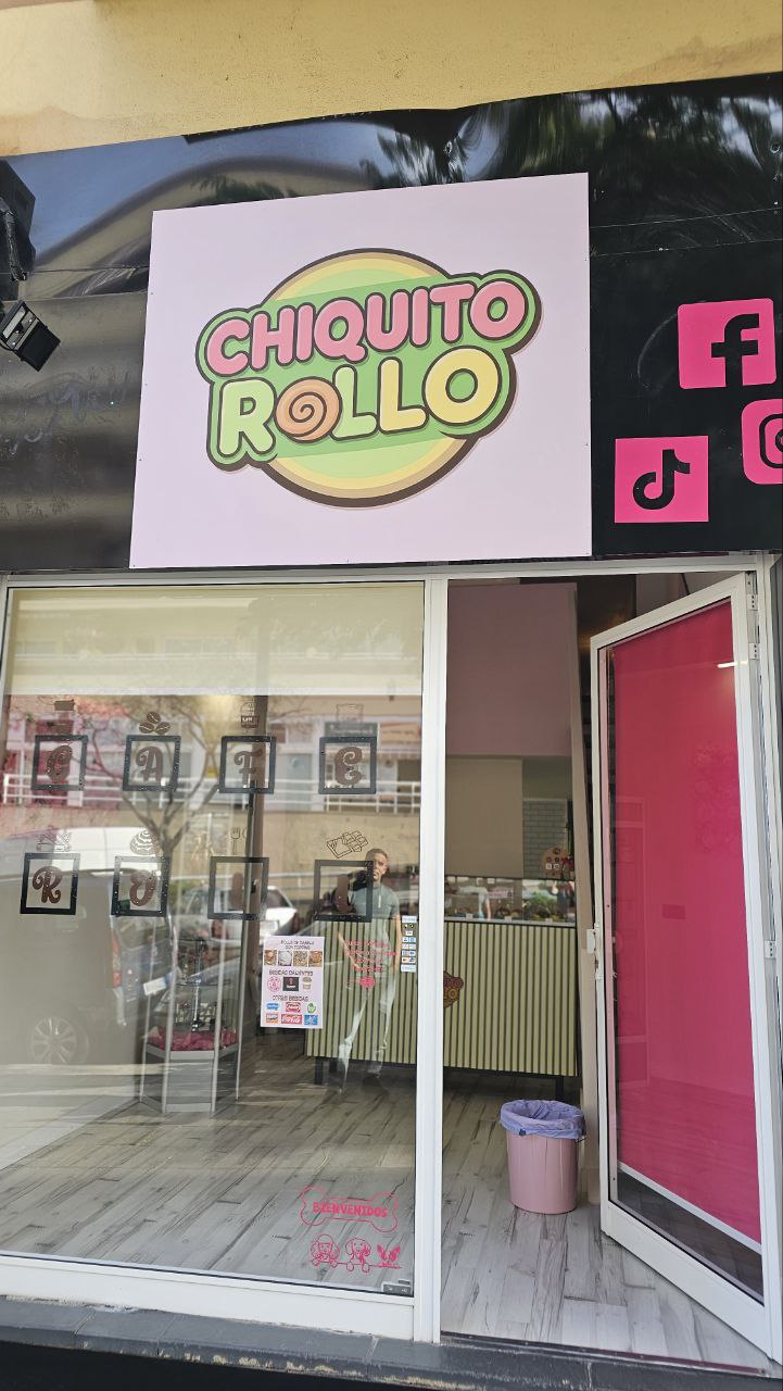 Chiquito Rollo, vista del local
